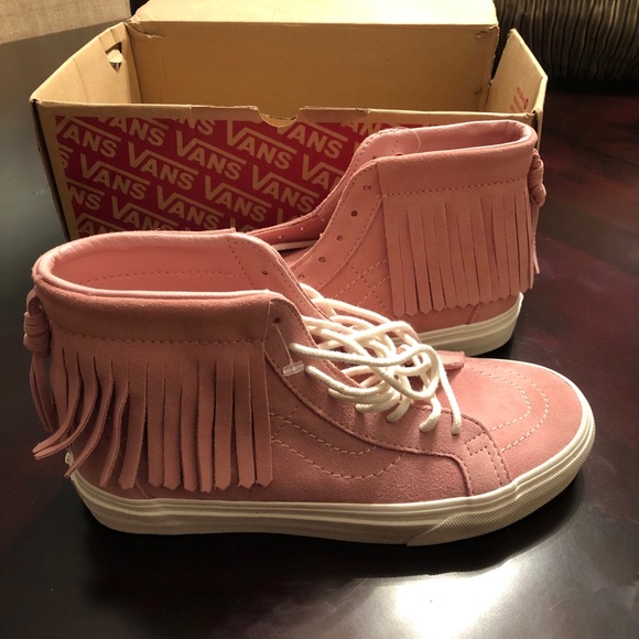 BLOSSOM SUEDE SK8-HI MOC VANS - Picture 2 of 5